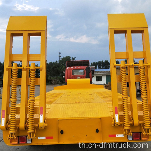 Tri Axle 50T Low Loader Truck รถพ่วงพื้นต่ำ